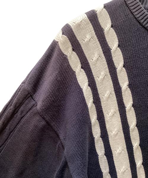 Christian Dior Sports（クリスチャン ディオールスポーツ）Christian Dior Sports (クリスチャン ディオールスポーツ) クルーネックニット ネイビー サイズ:Mの古着・服飾アイテム
