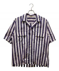 中古・古着通販】OVY (オヴィー) Hemp Short Sleeve Open Collar Shirt