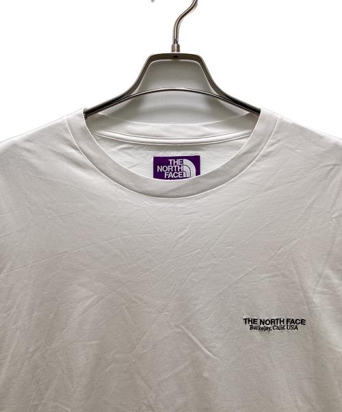THE NORTHFACE PURPLELABEL（ザ・ノースフェイス パープルレーベル）THE NORTHFACE PURPLELABEL (ザ・ノースフェイス パープルレーベル) ガーメントダイドフィールドTシャツ ホワイト サイズ:Lの古着・服飾アイテム