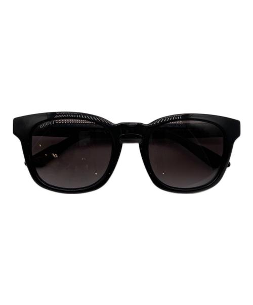 GUCCI（グッチ）GUCCI (グッチ) インターロッキングG シェリーライン サングラス ブラック サイズ:SIZE 52□22 140の古着・服飾アイテム