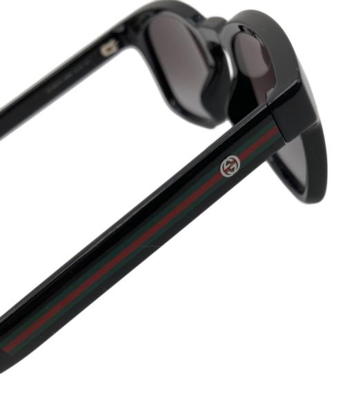GUCCI（グッチ）GUCCI (グッチ) インターロッキングG シェリーライン サングラス ブラック サイズ:SIZE 52□22 140の古着・服飾アイテム