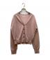 anuke（アンヌーク）の古着「Highgauge Sheer Cardigan」｜ピンク