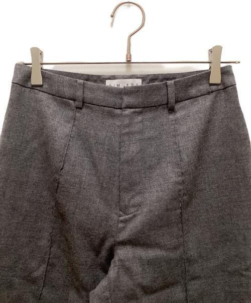 RIM.ARK（リムアーク）RIM.ARK (リムアーク) Wool saxony slim PT グレー サイズ:38の古着・服飾アイテム