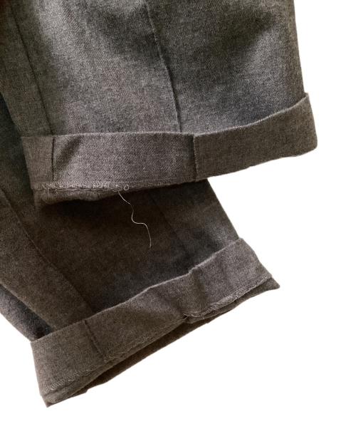 RIM.ARK（リムアーク）RIM.ARK (リムアーク) Wool saxony slim PT グレー サイズ:38の古着・服飾アイテム