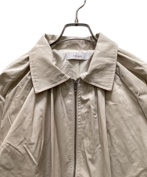 hellam（ヘラム）hellam (ヘラム) 綿ツイルバルーンジャケット ベージュ サイズ:FREEの古着・服飾アイテム