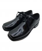 RIM.ARKリムアーク）の古着「Square toe blucher shoes」｜ブラック
