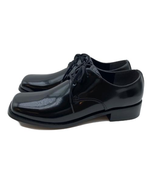 RIM.ARK（リムアーク）RIM.ARK (リムアーク) Square toe blucher shoes ブラック サイズ:38の古着・服飾アイテム