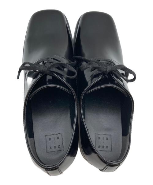 RIM.ARK（リムアーク）RIM.ARK (リムアーク) Square toe blucher shoes ブラック サイズ:38の古着・服飾アイテム