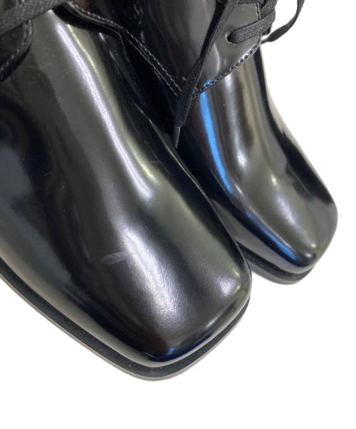 RIM.ARK（リムアーク）RIM.ARK (リムアーク) Square toe blucher shoes ブラック サイズ:38の古着・服飾アイテム