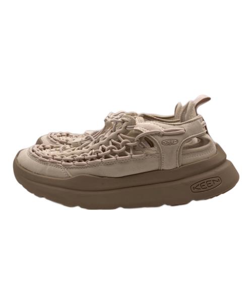 KEEN（キーン）KEEN (キーン) ウィメンズ ユニーク ダブルケー ベージュ サイズ:25の古着・服飾アイテム