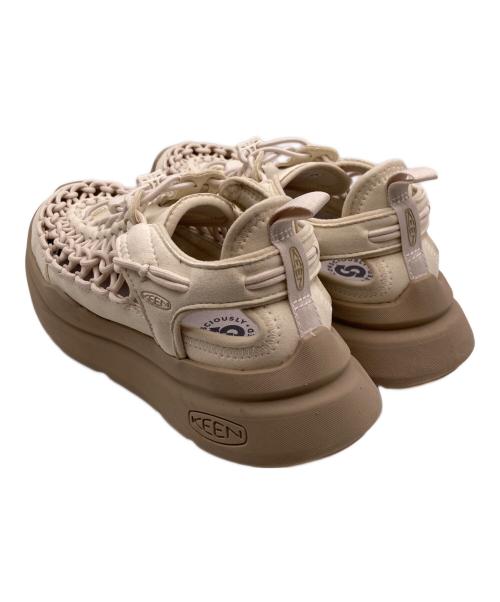 KEEN（キーン）KEEN (キーン) ウィメンズ ユニーク ダブルケー ベージュ サイズ:25の古着・服飾アイテム