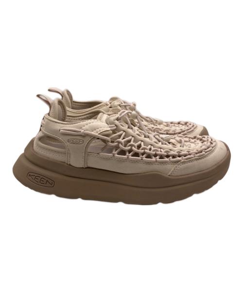 KEEN（キーン）KEEN (キーン) ウィメンズ ユニーク ダブルケー ベージュ サイズ:25の古着・服飾アイテム