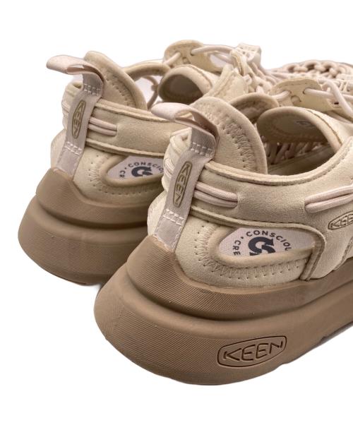 KEEN（キーン）KEEN (キーン) ウィメンズ ユニーク ダブルケー ベージュ サイズ:25の古着・服飾アイテム