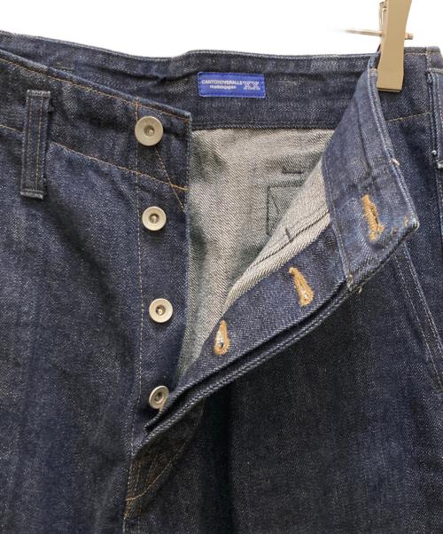 MHL（マーガレットハウエル）MHL (マーガレットハウエル) CANTON OVERALLS (キャントンオーバーオールズ) CANTON DENIM インディゴ サイズ:28の古着・服飾アイテム