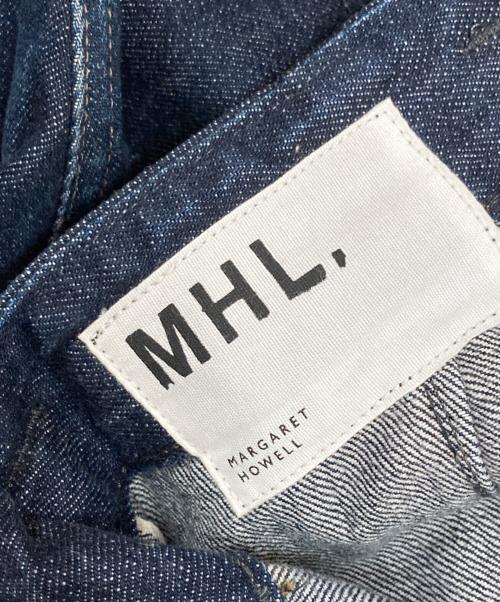 MHL（マーガレットハウエル）MHL (マーガレットハウエル) CANTON OVERALLS (キャントンオーバーオールズ) CANTON DENIM インディゴ サイズ:28の古着・服飾アイテム