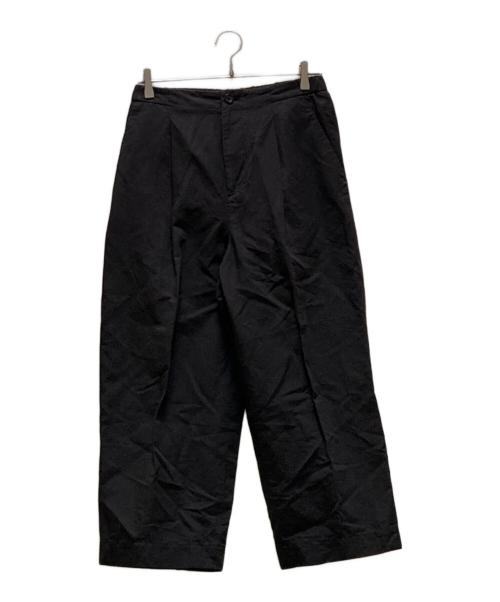 MARGARET HOWELL（マーガレットハウエル）MARGARET HOWELL (マーガレットハウエル) PLAIN WEAVE COTTON LINEN ブラック サイズ:2の古着・服飾アイテム