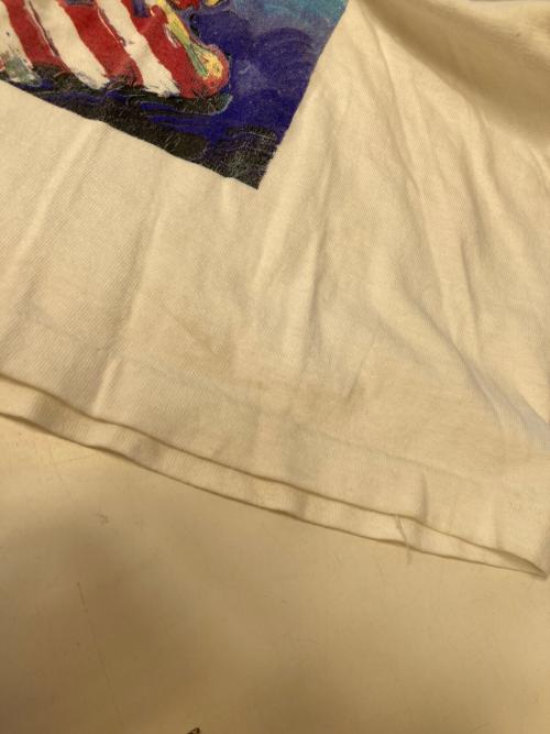 SALEM SPORTWEAR（セーラムスポーツウェア）SALEM SPORTWEAR (セーラムスポーツウェア) 90SプリントTシャツ ホワイト サイズ:Mの古着・服飾アイテム