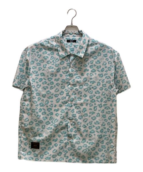 glamb（グラム）glamb (グラム) レオパードオープンカラーシャツ グリーン サイズ:Mの古着・服飾アイテム