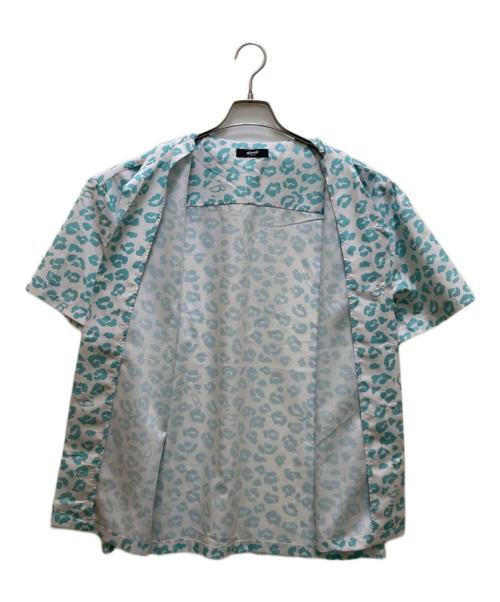 glamb（グラム）glamb (グラム) レオパードオープンカラーシャツ グリーン サイズ:Mの古着・服飾アイテム
