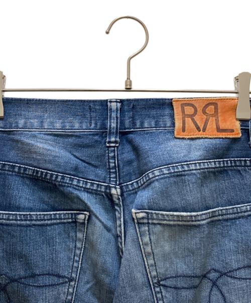RRL（ダブルアールエル）RRL (ダブルアールエル) スリムフィットセルビッジデニムパンツ インディゴ サイズ:29の古着・服飾アイテム