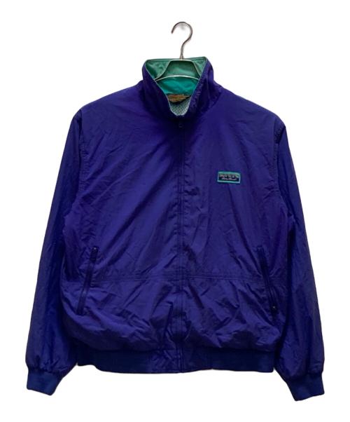 Eddie Bauer（エディーバウアー）Eddie Bauer (エディーバウアー) 80Sヴィンテージナイロンブルゾン ブルー サイズ:Ⅼの古着・服飾アイテム