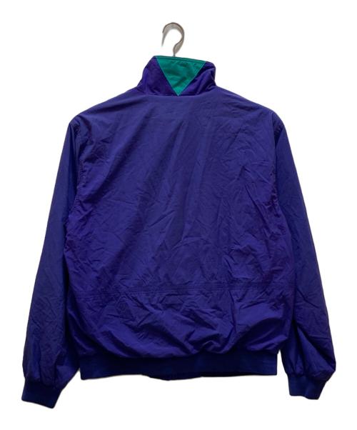 Eddie Bauer（エディーバウアー）Eddie Bauer (エディーバウアー) 80Sヴィンテージナイロンブルゾン ブルー サイズ:Ⅼの古着・服飾アイテム