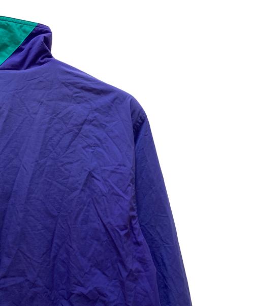 Eddie Bauer（エディーバウアー）Eddie Bauer (エディーバウアー) 80Sヴィンテージナイロンブルゾン ブルー サイズ:Ⅼの古着・服飾アイテム