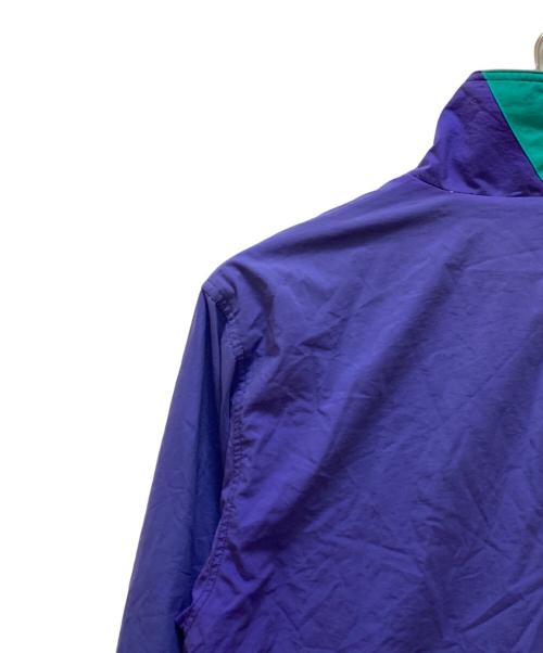 Eddie Bauer（エディーバウアー）Eddie Bauer (エディーバウアー) 80Sヴィンテージナイロンブルゾン ブルー サイズ:Ⅼの古着・服飾アイテム