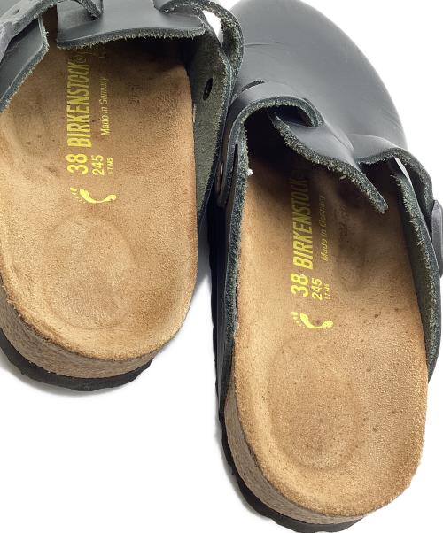 BIRKENSTOCK（ビルケンシュトック）BIRKENSTOCK (ビルケンシュトック) ボストン クロッグサンダル ブラック サイズ:24.5の古着・服飾アイテム