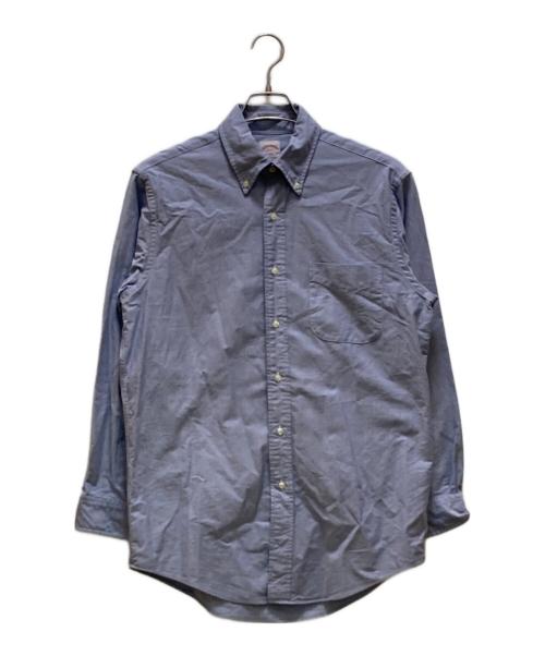 BROOKS BROTHERS（ブルックスブラザーズ）BROOKS BROTHERS (ブルックスブラザーズ) ボタンダウンオックスフォードシャツ ブルー サイズ:Mの古着・服飾アイテム