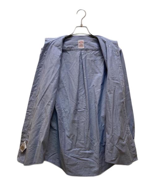 BROOKS BROTHERS（ブルックスブラザーズ）BROOKS BROTHERS (ブルックスブラザーズ) ボタンダウンオックスフォードシャツ ブルー サイズ:Mの古着・服飾アイテム