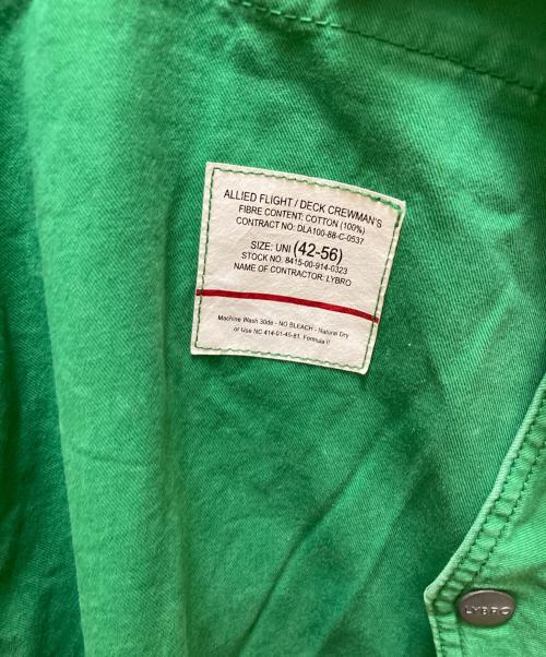 NIGEL CABOURN（ナイジェルケーボン）NIGEL CABOURN (ナイジェルケーボン) ライブロ デックワーダー オーバーオール グリーン サイズ:46の古着・服飾アイテム