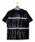 Needles (ニードルズ) STUDIOUS (ステュディオス) 別注Tie Dye タイダイ柄 Tシャツ ブラック サイズ:Ⅼ：7000円