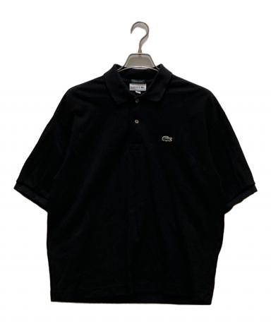 中古・古着通販】LACOSTE (ラコステ) 鹿の子ポロシャツ ブラック