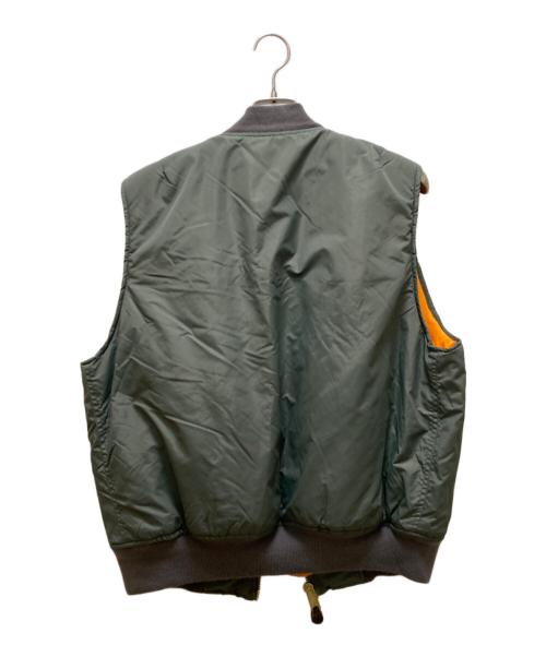 ROTHCO（ロスコ）ROTHCO (ロスコ) MA-1ベストジャケット オリーブ サイズ:Mの古着・服飾アイテム