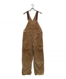 CarHartt（カーハート）の古着「ダブルニーダックオーバーオール」｜ブラウン