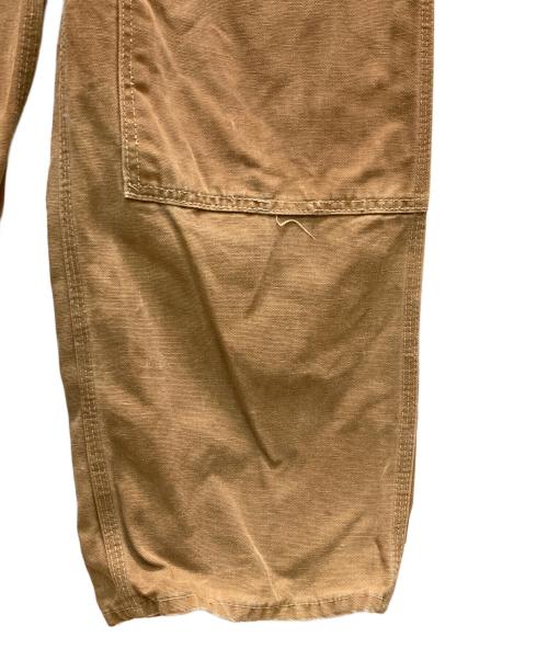 CarHartt（カーハート）CarHartt (カーハート) ダブルニーダックオーバーオール ブラウン サイズ:Mの古着・服飾アイテム
