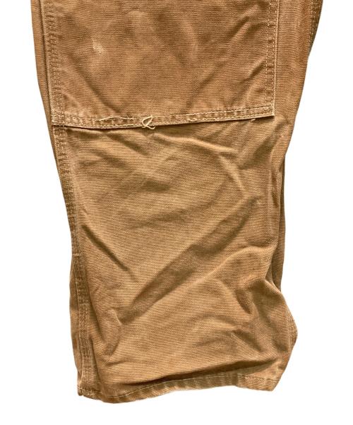 CarHartt（カーハート）CarHartt (カーハート) ダブルニーダックオーバーオール ブラウン サイズ:Mの古着・服飾アイテム