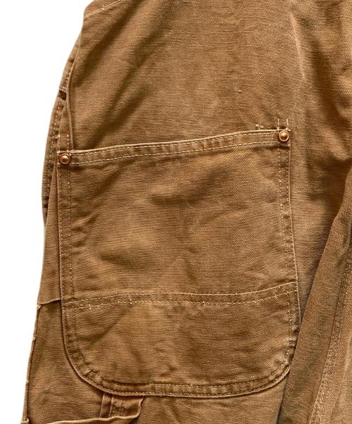 CarHartt（カーハート）CarHartt (カーハート) ダブルニーダックオーバーオール ブラウン サイズ:Mの古着・服飾アイテム