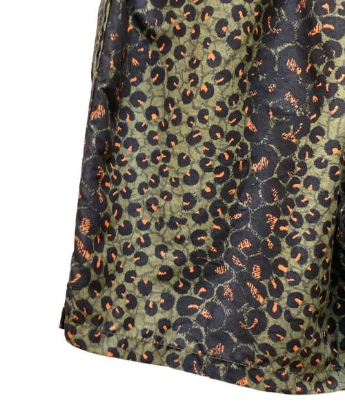 stussy（ステューシー）stussy (ステューシー) レオパードウォーターショーツ グリーン サイズ:Sの古着・服飾アイテム