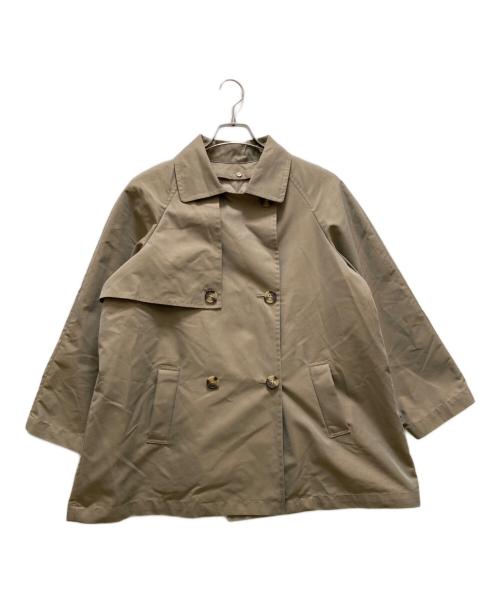 SHIPS Colors（シップス カラーズ）SHIPS Colors (シップス カラーズ) キルティングライナー ショート トレンチコート ブラウン サイズ:Mの古着・服飾アイテム