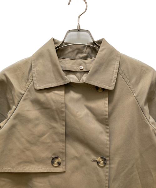 SHIPS Colors（シップス カラーズ）SHIPS Colors (シップス カラーズ) キルティングライナー ショート トレンチコート ブラウン サイズ:Mの古着・服飾アイテム