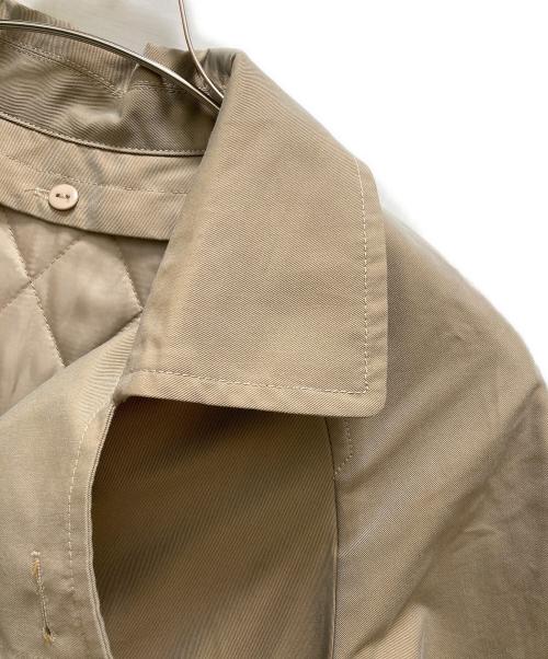 SHIPS Colors（シップス カラーズ）SHIPS Colors (シップス カラーズ) キルティングライナー ショート トレンチコート ブラウン サイズ:Mの古着・服飾アイテム
