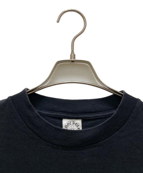 CHROME HEARTS（クロムハーツ）CHROME HEARTS (クロムハーツ) バックススクロールラベルプリント半袖カットソー ブラック サイズ:Mの古着・服飾アイテム