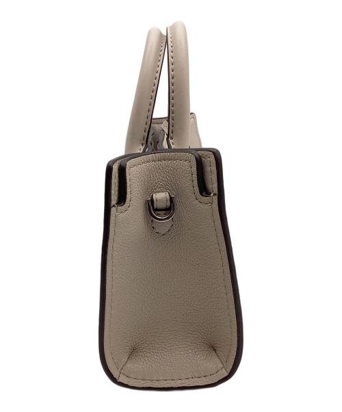 MICHAEL KORS（マイケルコース）MICHAEL KORS (マイケルコース) SCARLETT レザー クロスボディ エクストラスモール ベージュの古着・服飾アイテム