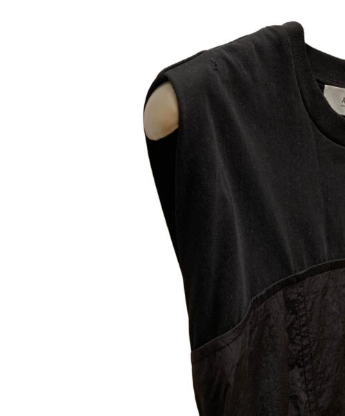 Adam et Rope（アダム エ ロペ）Adam et Rope (アダム エ ロペ) ベアレイヤードワンピース ブラック サイズ:FREEの古着・服飾アイテム
