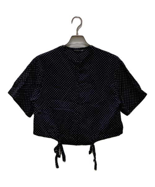 mizuiro-ind（ミズイロインド）mizuiro-ind (ミズイロインド) ドットドローㇲリングシャツ ネイビー サイズ:FREEの古着・服飾アイテム