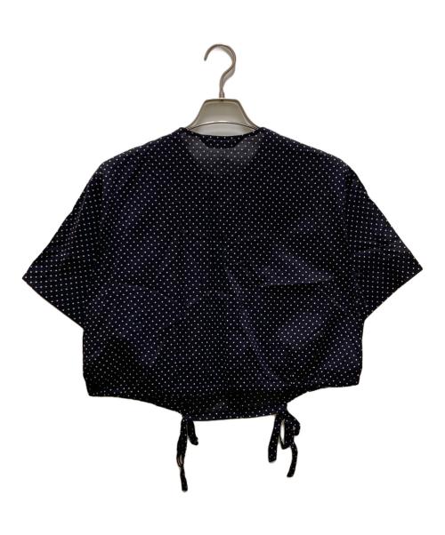 mizuiro-ind（ミズイロインド）mizuiro-ind (ミズイロインド) ドットドローㇲリングシャツ ネイビー サイズ:FREEの古着・服飾アイテム
