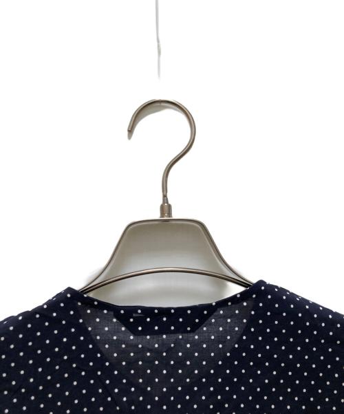mizuiro-ind（ミズイロインド）mizuiro-ind (ミズイロインド) ドットドローㇲリングシャツ ネイビー サイズ:FREEの古着・服飾アイテム
