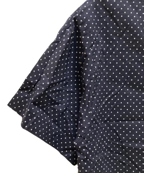 mizuiro-ind（ミズイロインド）mizuiro-ind (ミズイロインド) ドットドローㇲリングシャツ ネイビー サイズ:FREEの古着・服飾アイテム